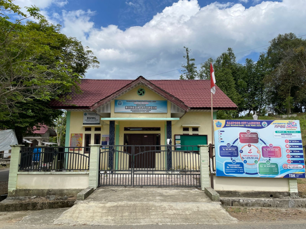 Kantor Keuchik Gampong Meunasah Cut Langien